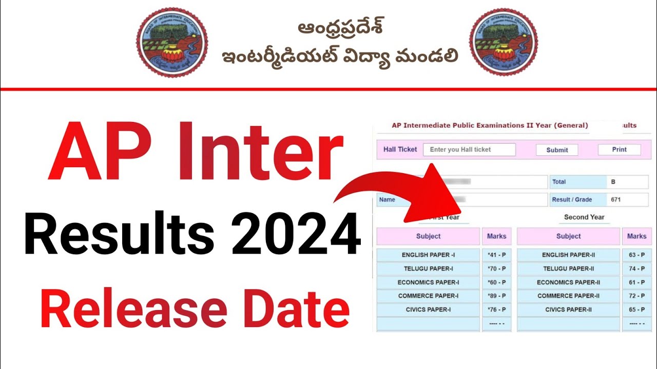 AP inter Results 2024 Latest News | Ap Inter 1st Year Results 2024 | Ap Inter 2nd Year Results 2024