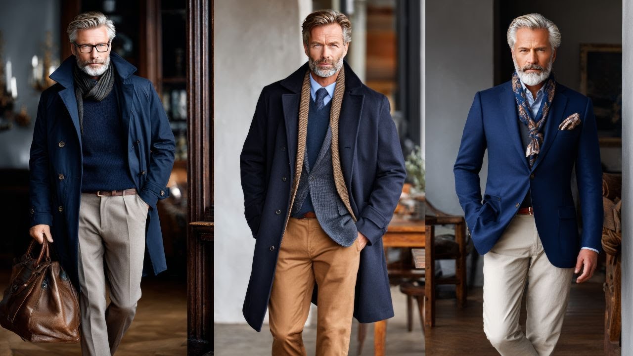 Best Colour Combinations For Mature Men&rsquo;s 2025 | Effortless Fashion Style & Casual Sophistication