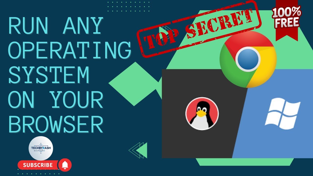 Run Any Operating System on Your Browser | 100% Free & Secret Method (Windows, Linux, macOS)