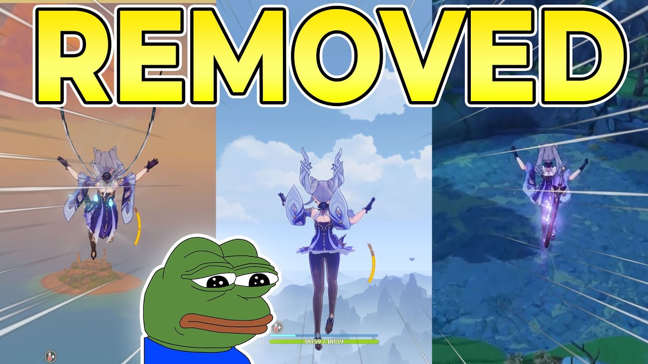 KEQING CAN'T YEET HERSELF ANYMORE!! Keqing Lyre bug is fixed!