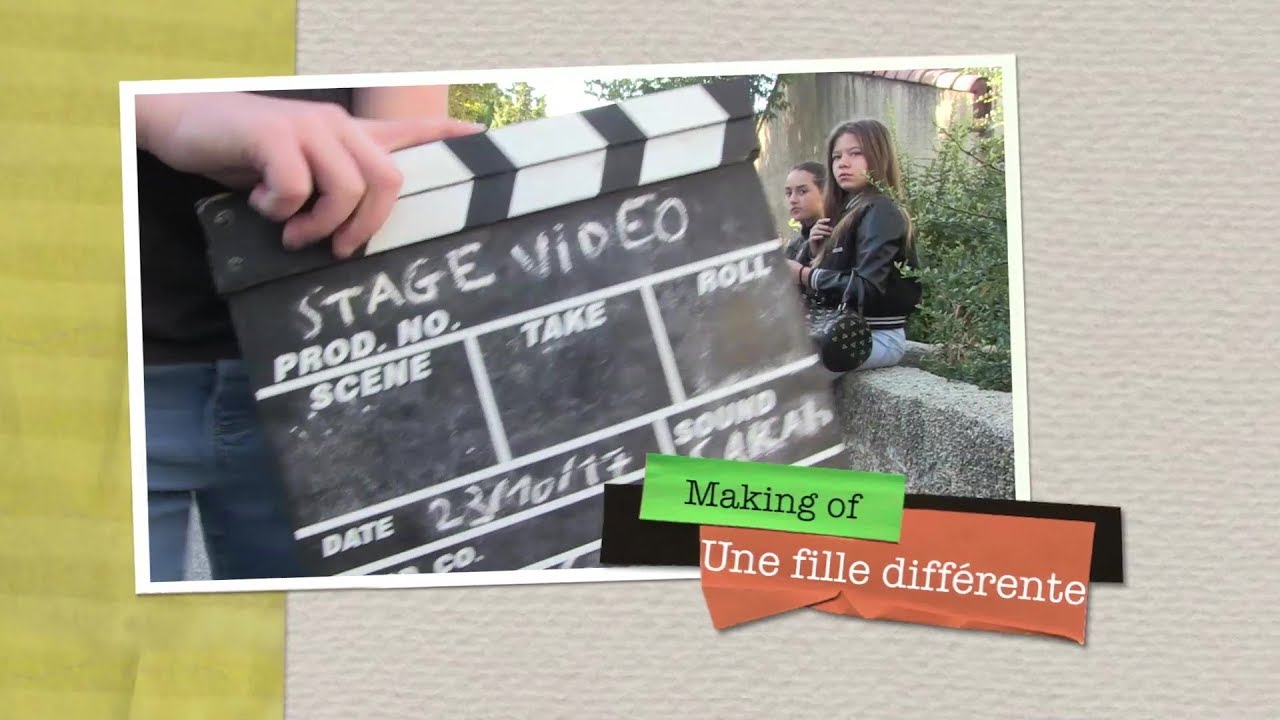 Une fille différente [Making of]