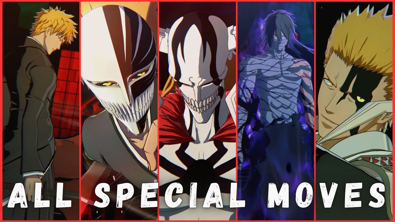 Все специальные приемы ИЧИГО BLEACH Rebirth of Souls