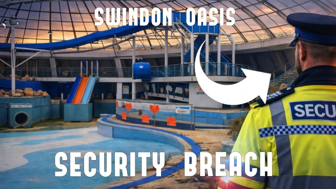 ⚠️🔦Oasis Swindon Caught on CCTV | Crime Scene Discovery | #abandoned