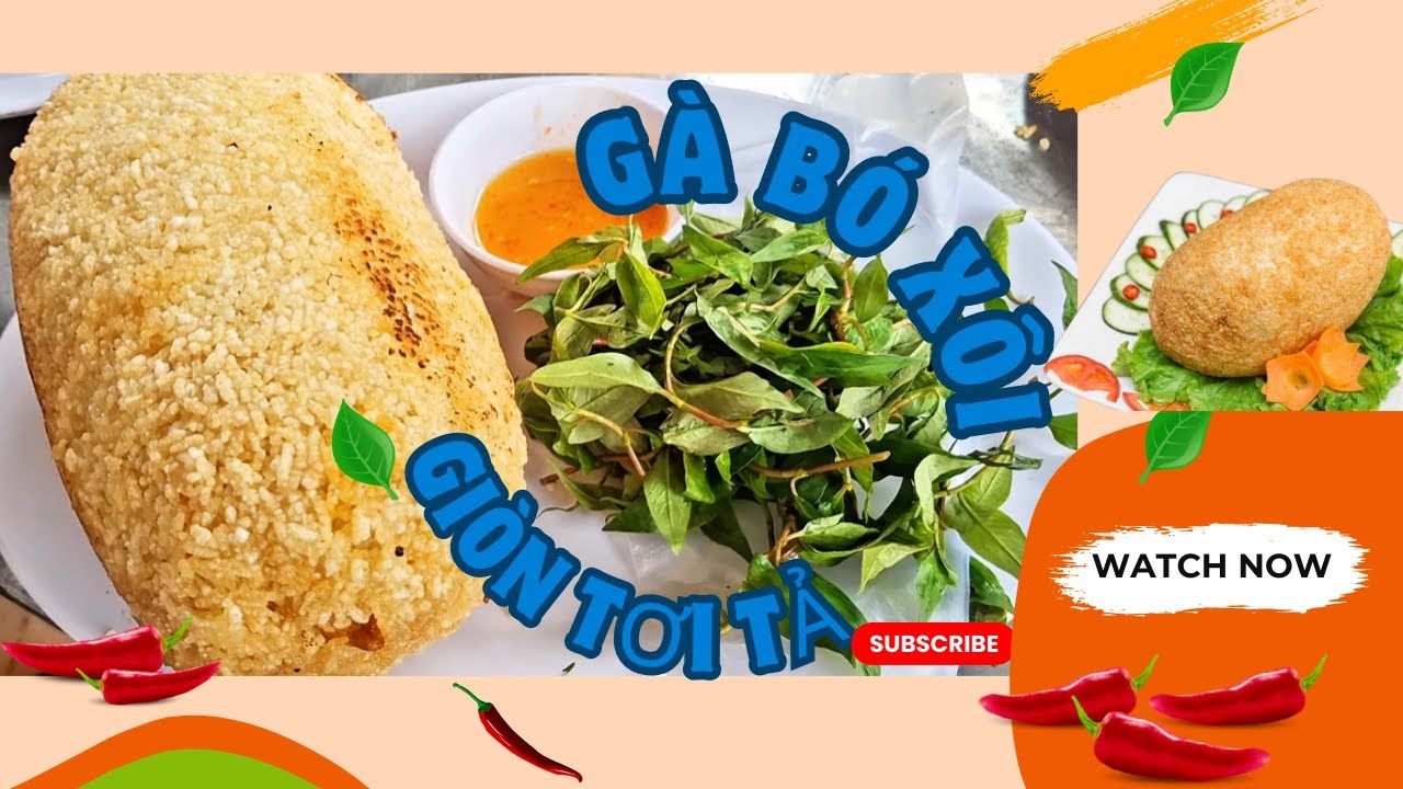 Gà Bó Xôi Tại Nhà – Ngon Như Nhà Hàng, Giòn Rụm, Thơm Nức Mũi!