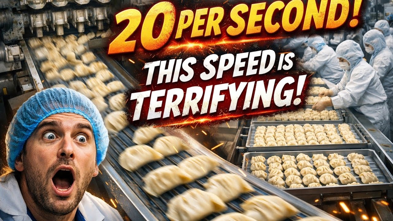 20 Dumplings Per Second?! Inside the World’s Fastest Factory!