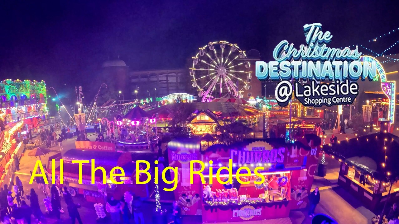 All The Big Rides The Christmas Destination At Lakeside POV