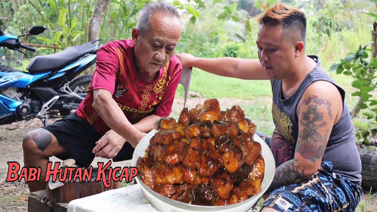 Apai Minta Saya Masak Babi Hutan Goreng Kicap // Resepi Masakan Kampung //