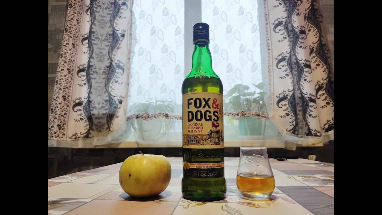 Виски "Fox and Dogs Smoky barrel"