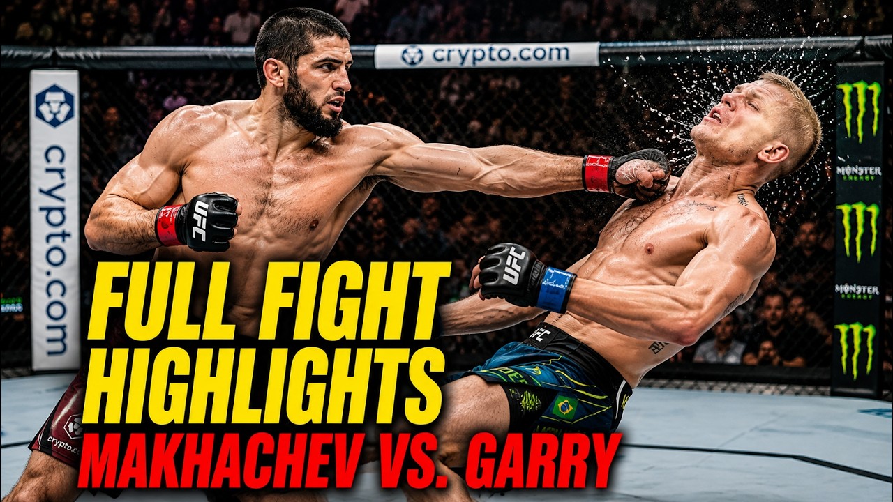 Islam Makhachev vs Ian Machado Garry &ndash; FULL FIGHT HIGHLIGHTS | UFC 330