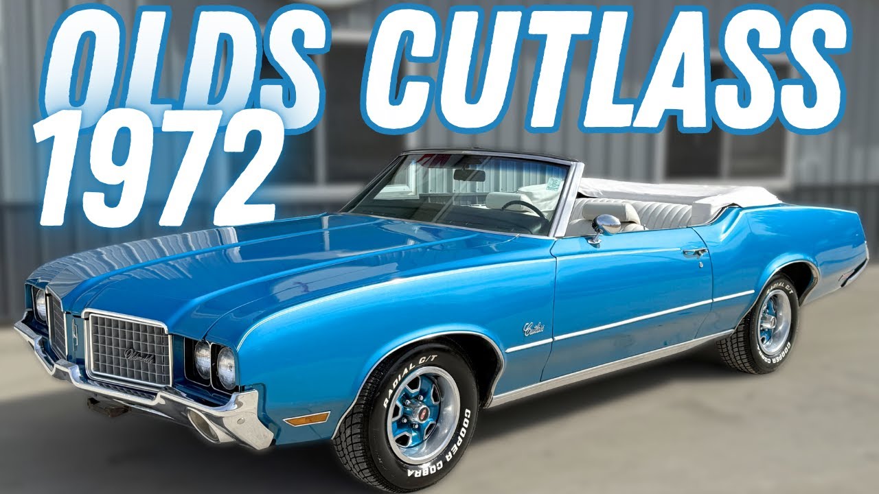 1972 Olds Cutlass Supreme Convertible (SOLD) at Coyote Classics