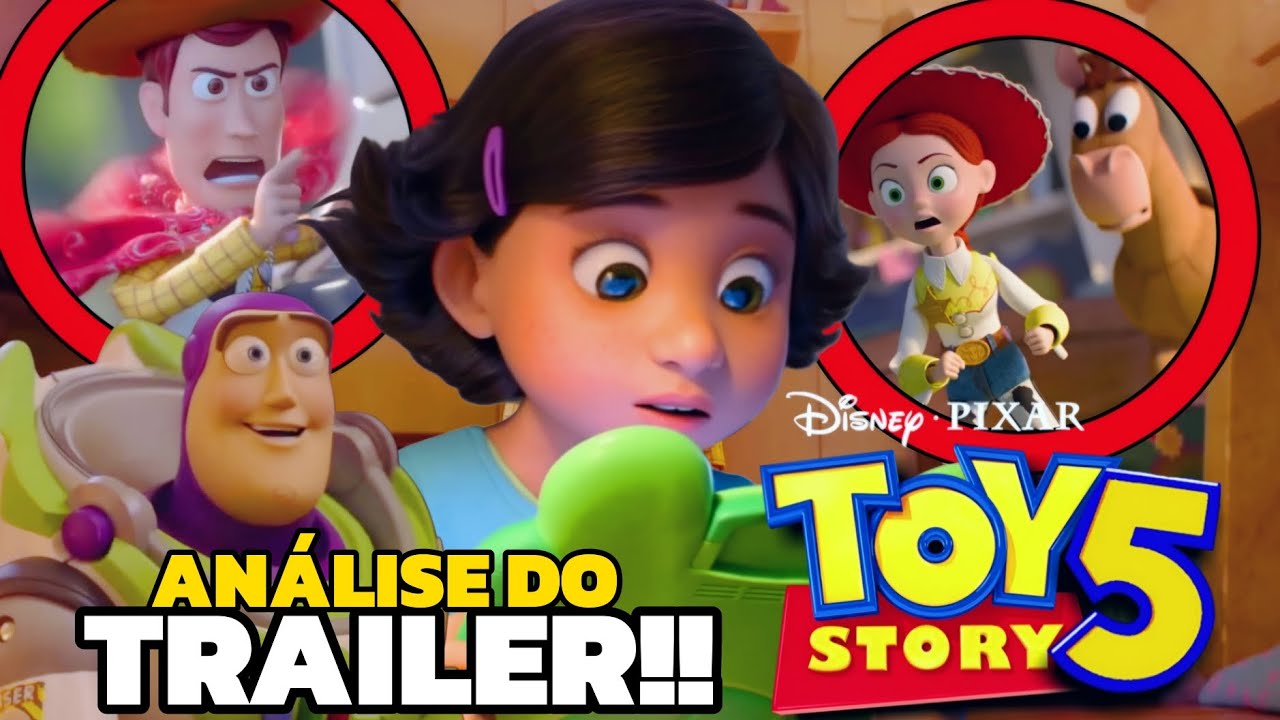 SAIU!! Toy Story 5 Trailer NOVO - ANÁLISE Completa