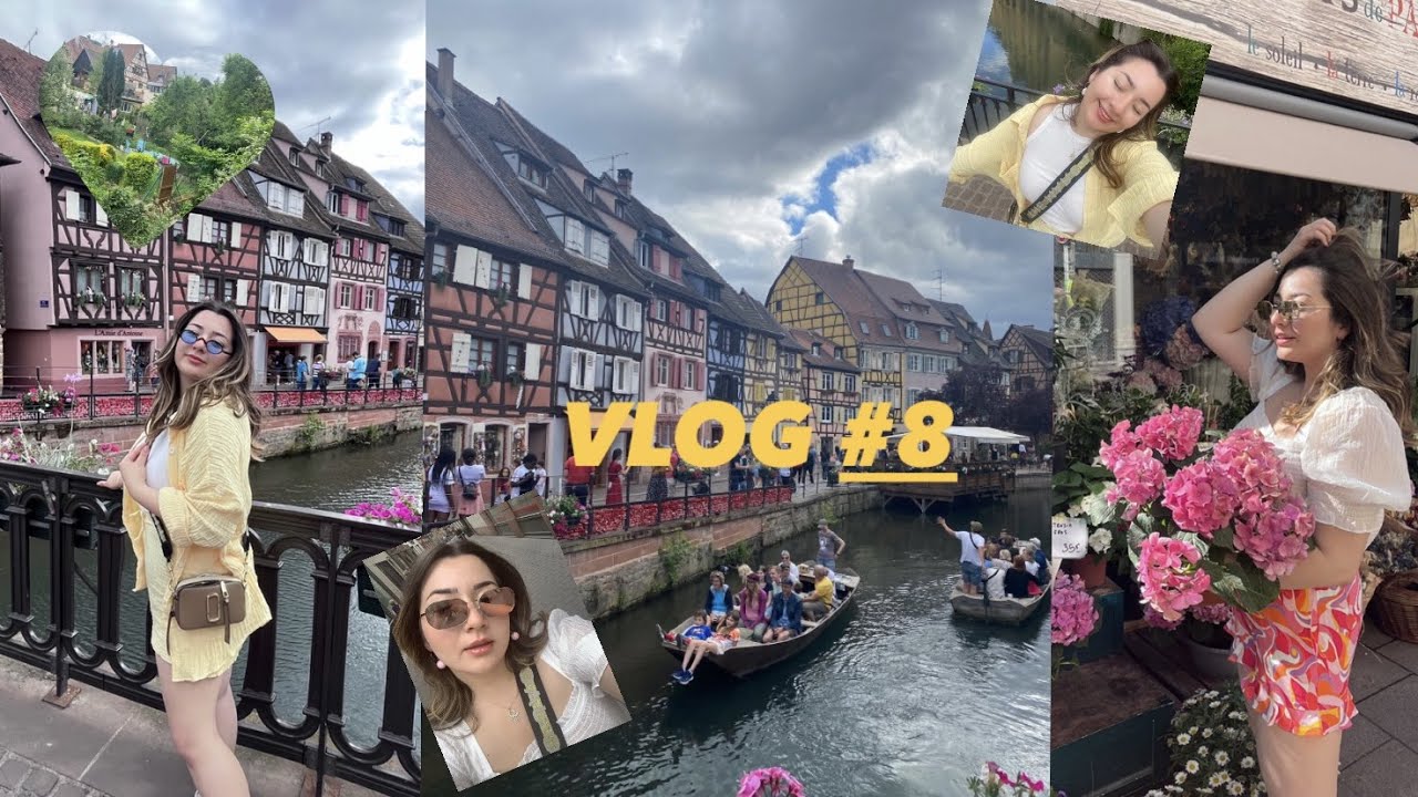 VLOG NO:8 | STRASBOURG-COLMAR-ALSACE KÖYLERİNİ GEZELİİMM part:1