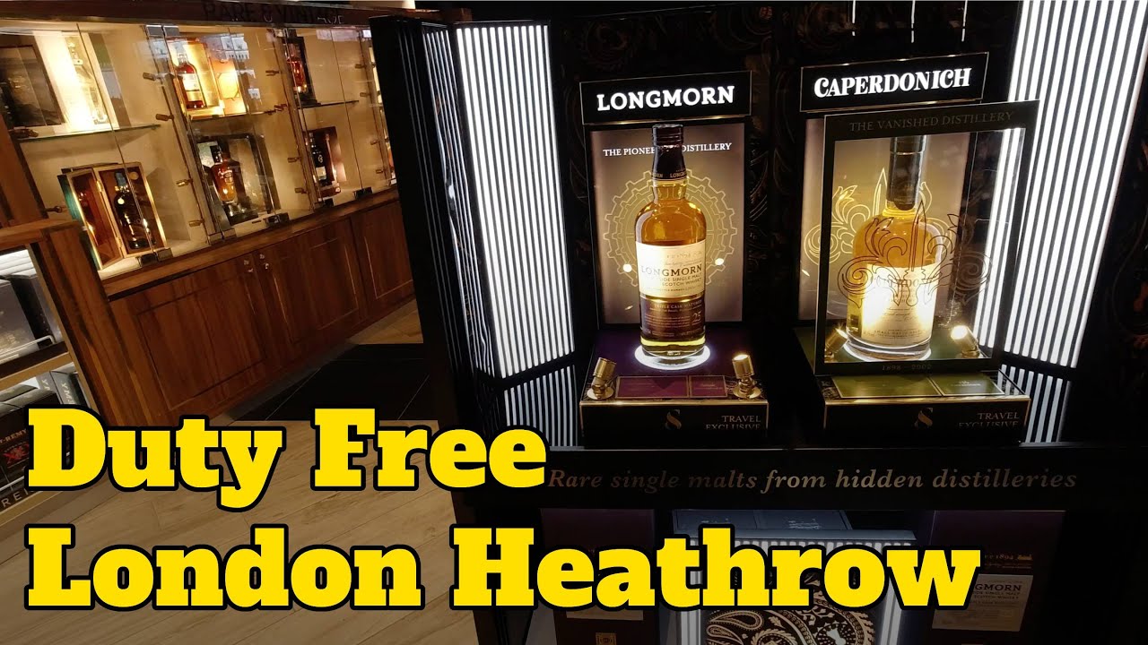Store tour - London Heathrow, Duty Free