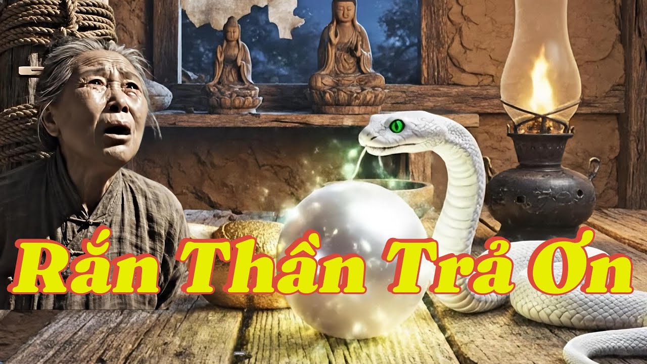 Bạch Xà Báo Ân: Câu Chuyện Cảm Động Về Lòng Từ Bi & Luật Nhân Quả Công Bằng
