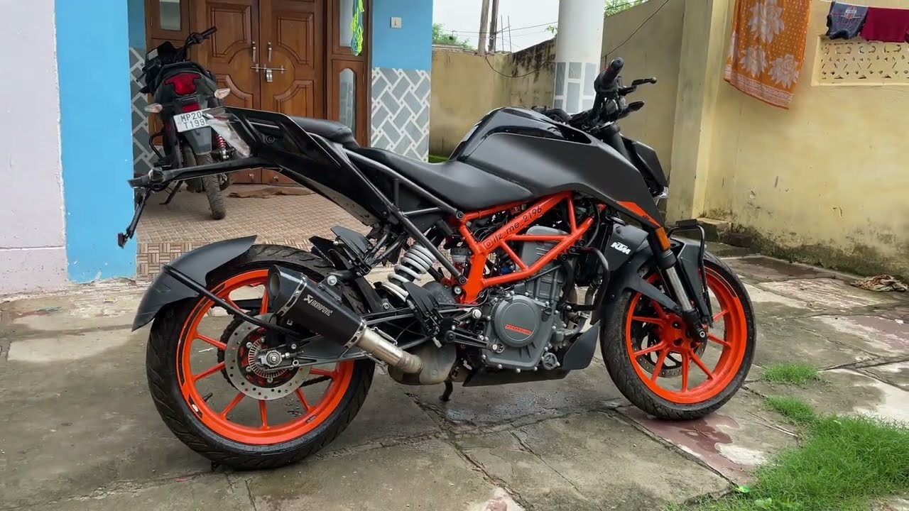 KTM DUKE 250 || AKRAPOVIC SLIPON EXHAUST || PURE SOUND || NO DB KILLER || MODIFIED ||  #mp_20rider
