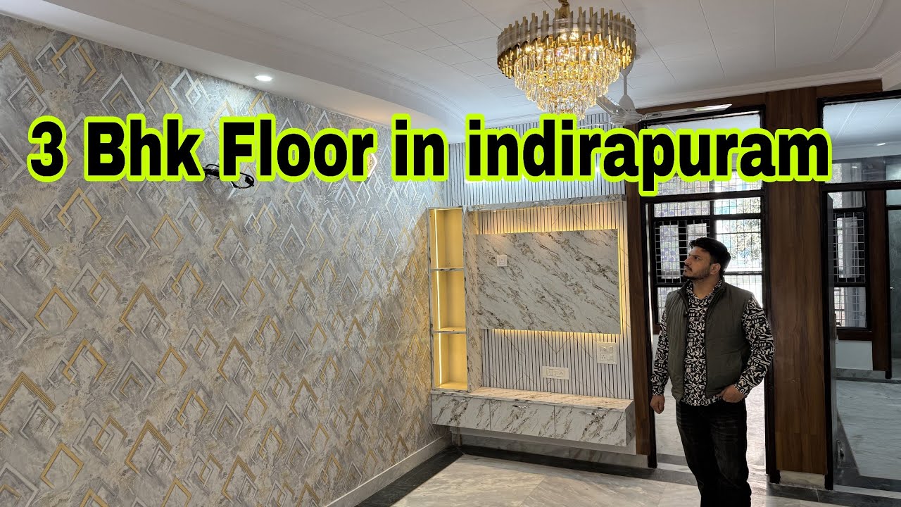 3 Bhk Floor in indirapuram | Indirapuram Flats Sale | Ready To Move Best Flat in Ncr | Hkuse Sale