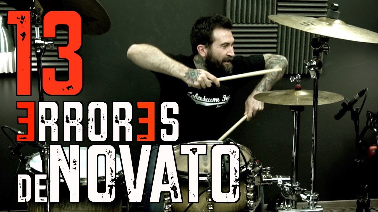 13 ERRORES DE BATERISTA NOVATO