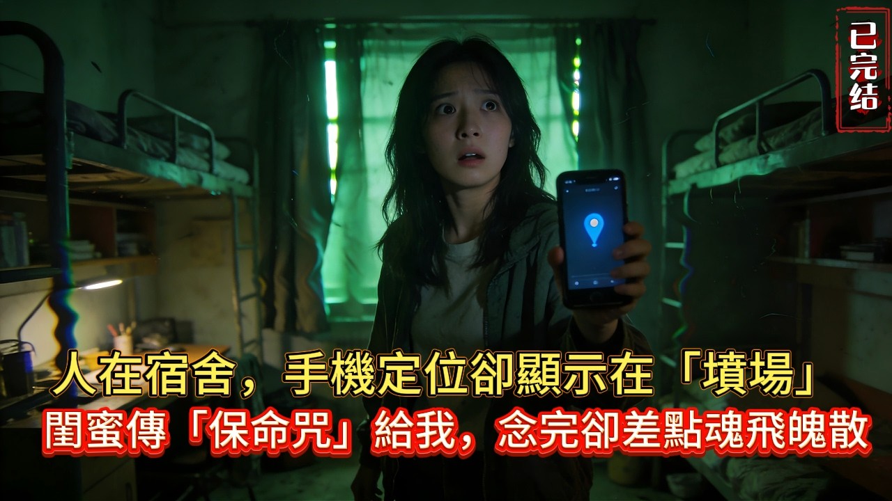 機定位顯示我在鬼屋，但我明明躺在宿舍床上？。直到懂玄學的閨蜜傳來一句：你現在被困在「千年古墓裡」#小说推荐#灵异#完结文#鬼故事 #懸疑故事#novel #小说