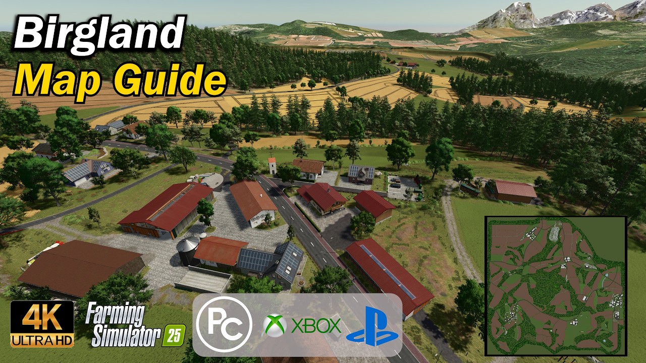 Birgland   Map Guide   Farming Simulator 25