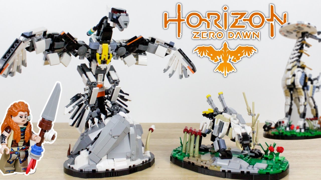 Две новые машины HORIZON! В мою коллекцию добавлены MOC Stormbird и Sawtooth! (Webrick)