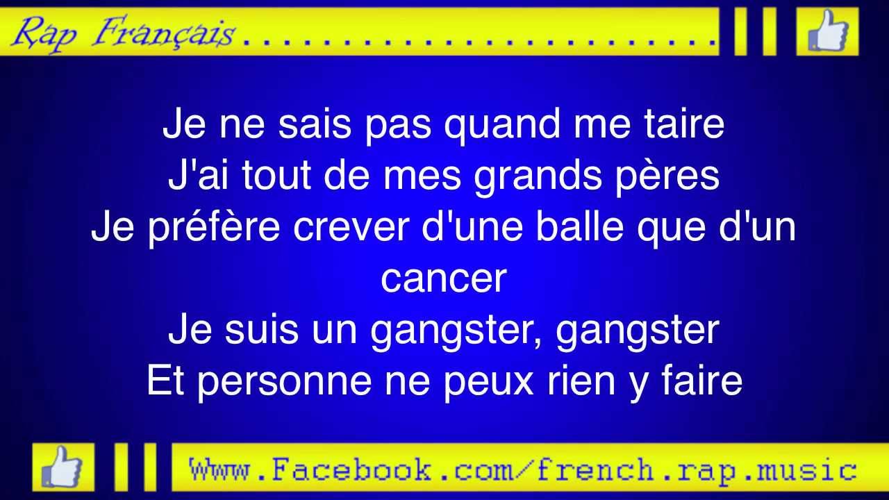 Booba-Gangster (Paroles) HD 2011 (Lyrics)