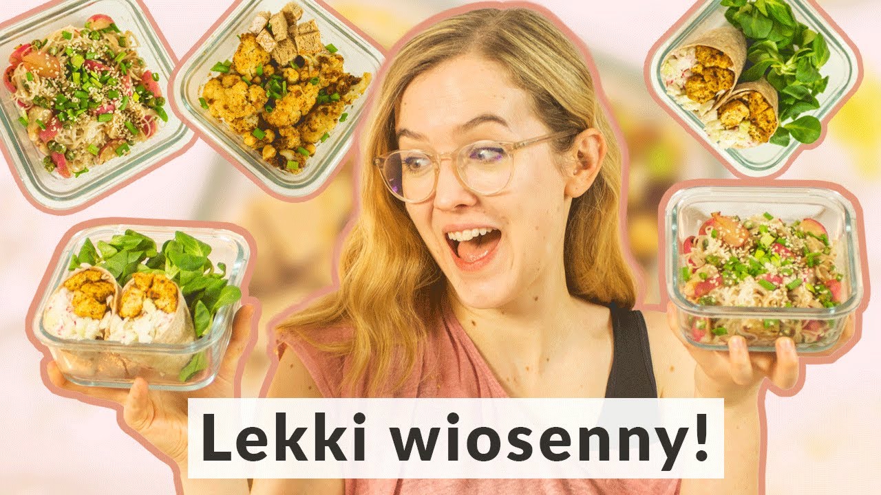 Lekkie wiosenne lunchboxy w 10 min! zdrowe, wegańskie, pyszne!
