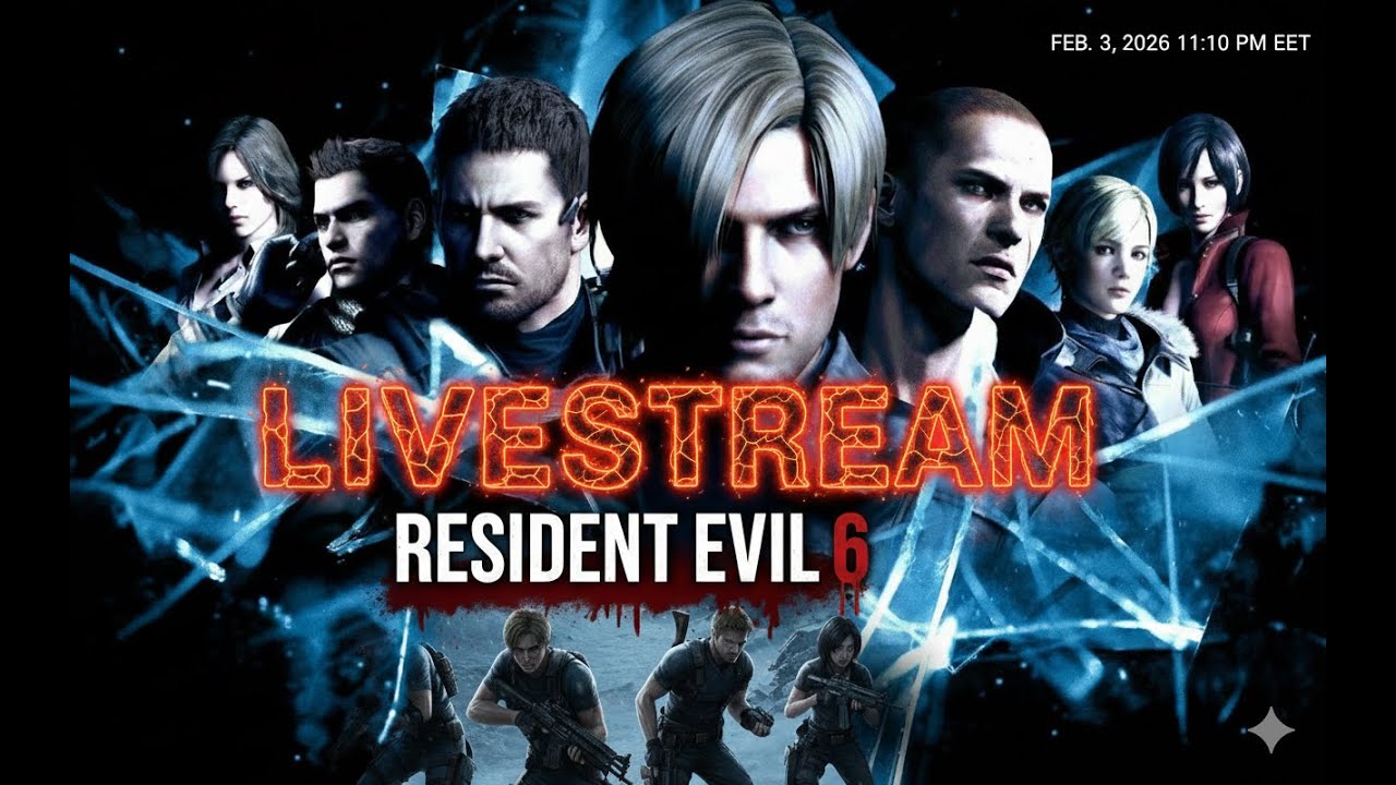 🔴LIVE - [ENG/RO]-HAOS ÎN LANȚ! 🧟‍♂️ Resident Evil 6 Live: Campania lui Leon (Full Walkthrough) 😱