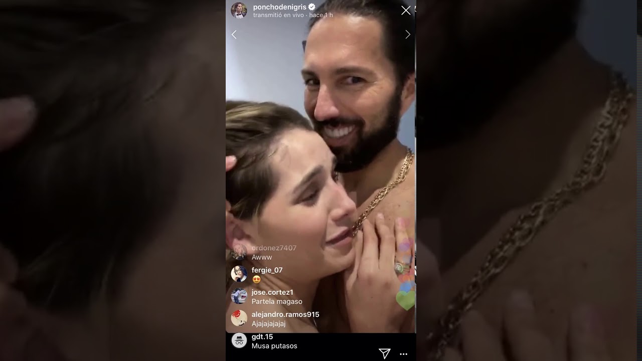 PONCHO DE NIGRIS PELEA EN VIVO CON MARCELA Y PONCHITO