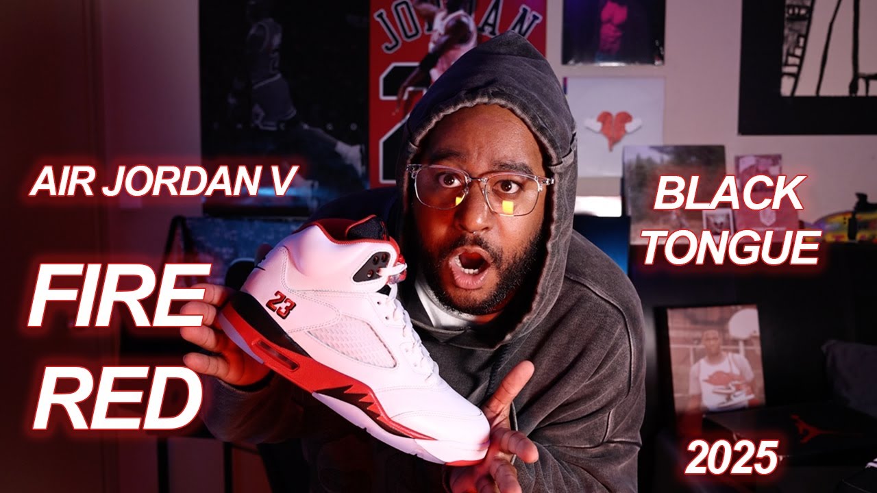 Air Jordan 5 Fire Red 2025