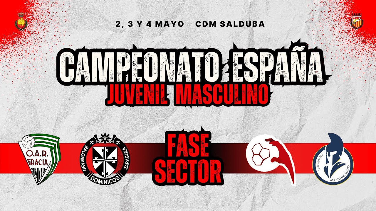 Dominicos Juvenil Masculino vs Balonmano Oar Gracia Sabadell | Sector interestatal Juvenil Masculino
