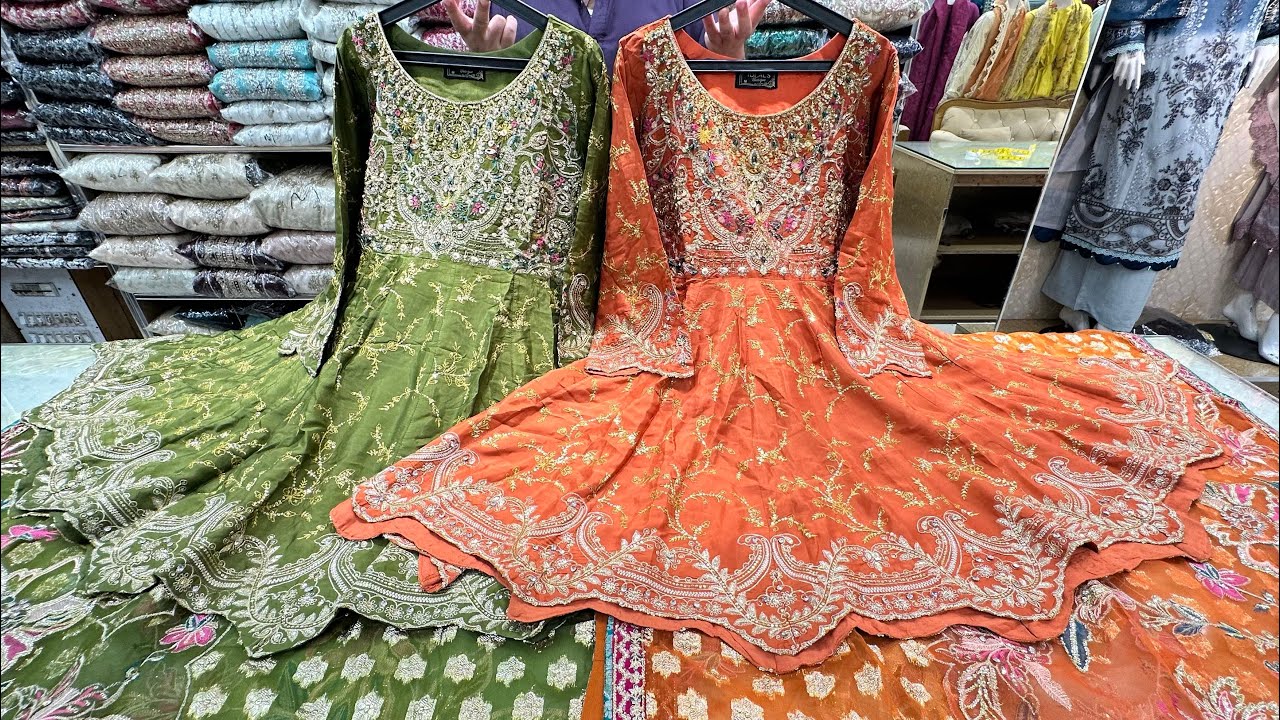 Stunning Wedding Dresses by Ideal Boutique Mehendi, Barat & Walima Designs | Winter Collection 9990