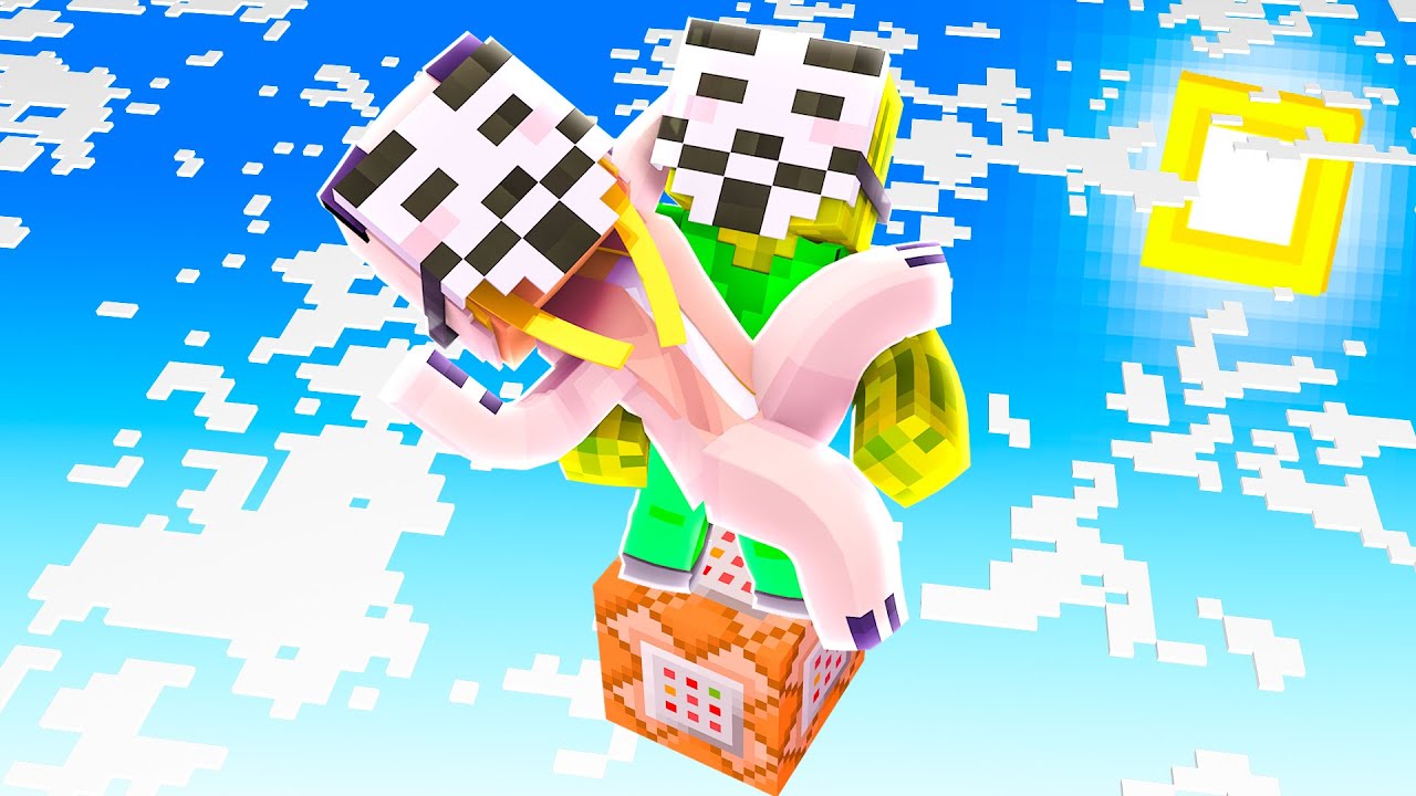 ÜBERLEBEN auf 1 HACKER BLOCK! ✿ Minecraft [Deutsch/HD]