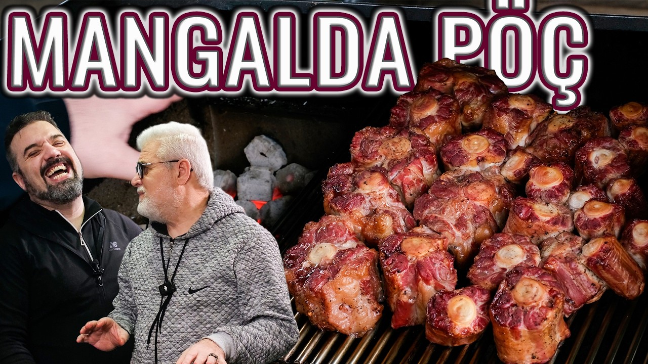 PÖÇ BÖYLE OLMAZ DEDİLER, BEN YAPTIM !! (Mangalda Kiraz Fümeli Pöç Kebabı Tarifi )