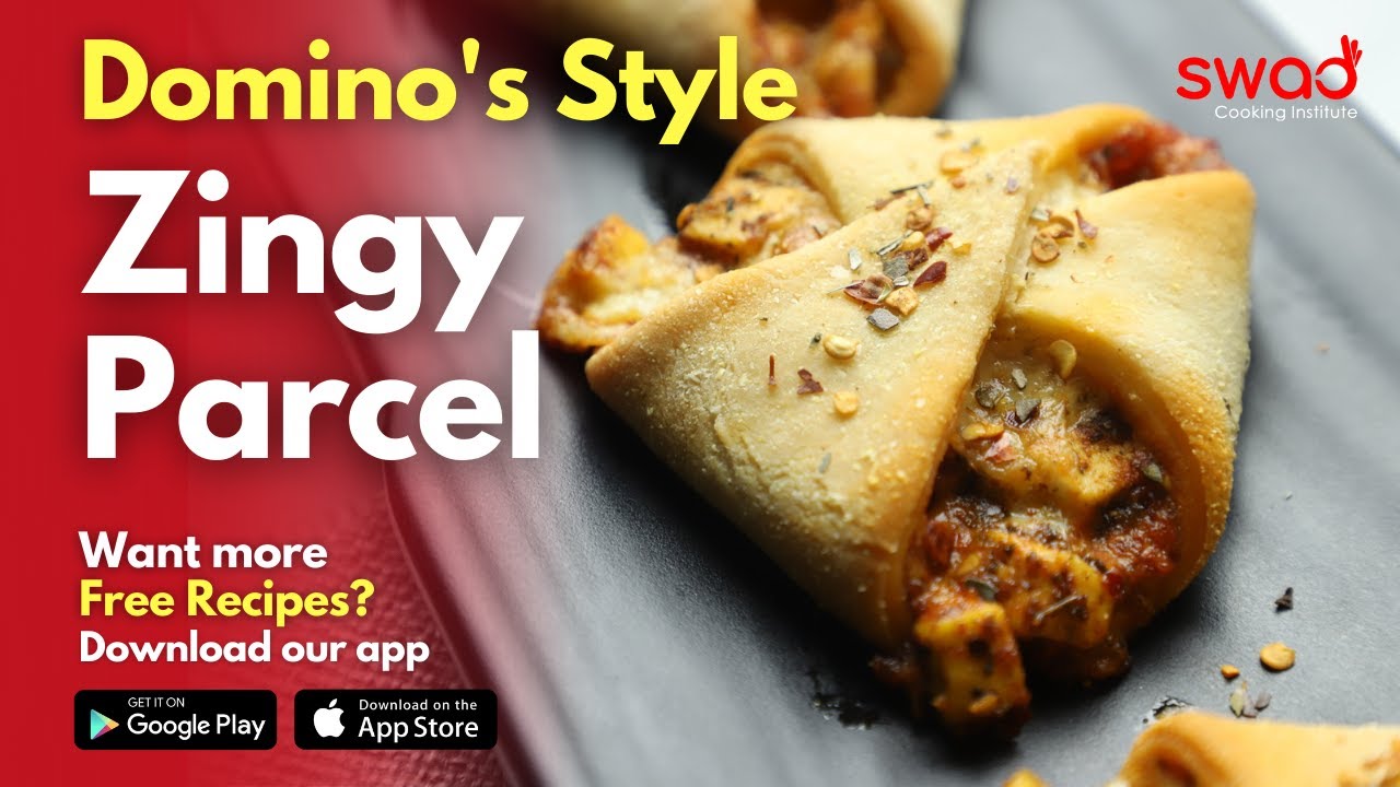🔴 Live ~ Domino’s Style Zingy Parcel Recipe | Paneer & Cheese Zingy Parcel Recipe