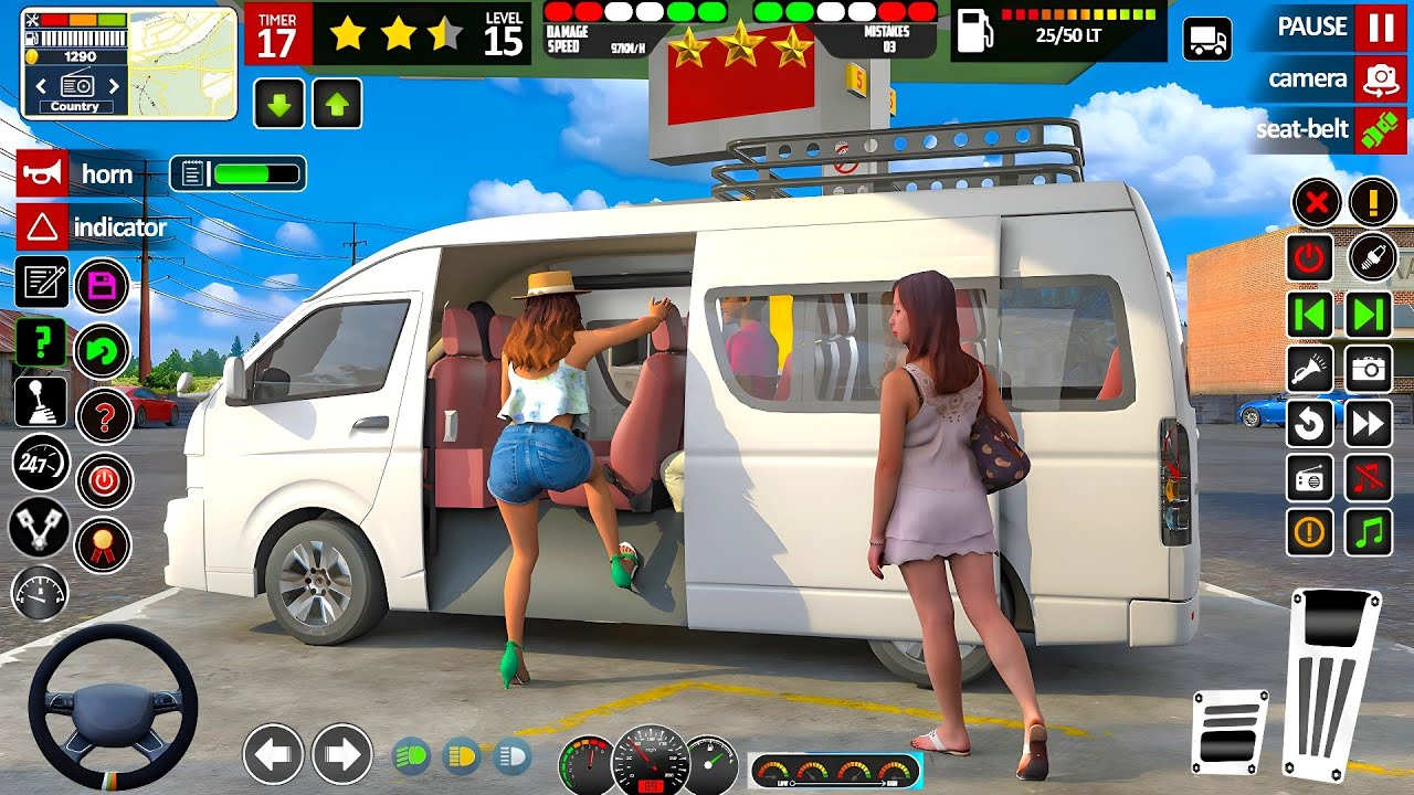 Mini Bus Driving Van Simulator – Android Gameplay (Part 2)
