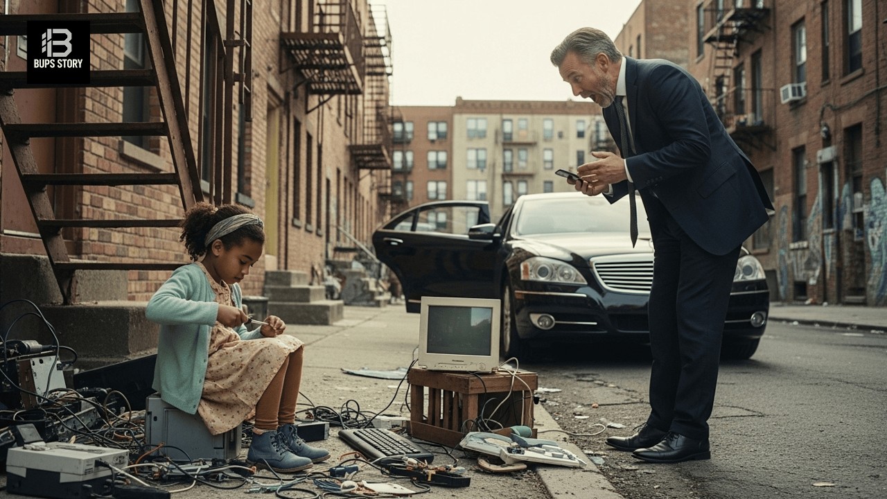 Tech Billionaire Stunned Seeing a Black Girl Fix Computers From Scrap — His Next Move Shocks All