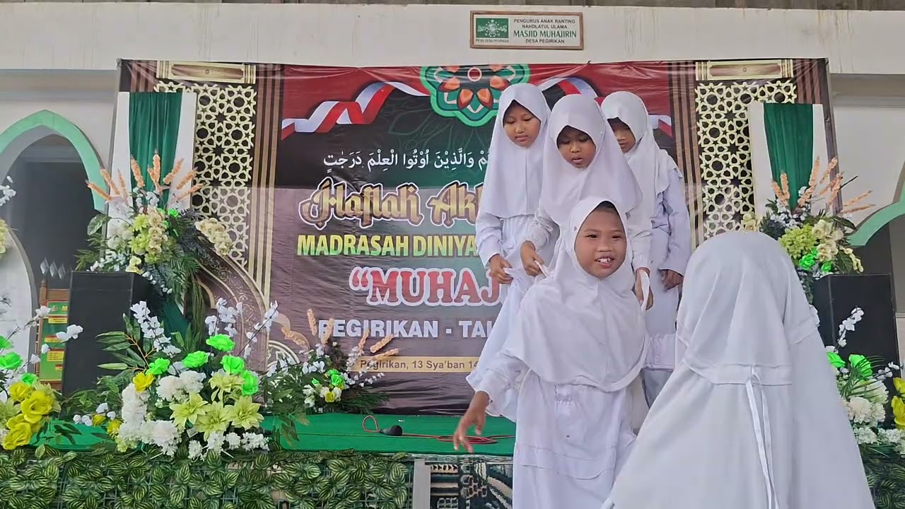 Penampilan Santri |Haflah Akhirussanah MDTU Muhajirin Pegirikan Kab.Tegal tahun 2026 M / 1447 H|