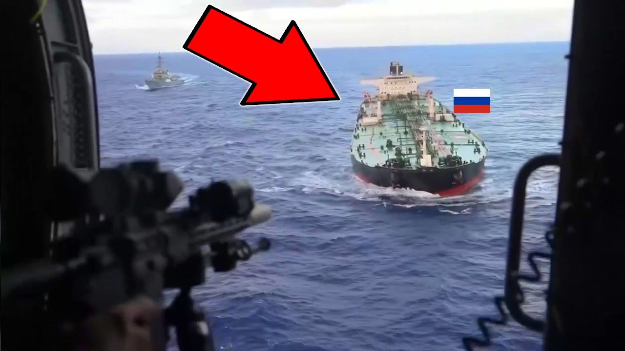 Seal Team 6 Sniper Engages Russian Oil Tanker From Black Hawk - Then Boards