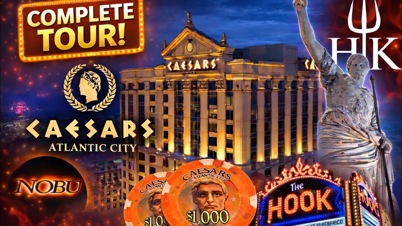 CAESARS ATLANTIC CITY FULL TOUR 😱 | Is This Casino/Hotel worth it in 2026?!