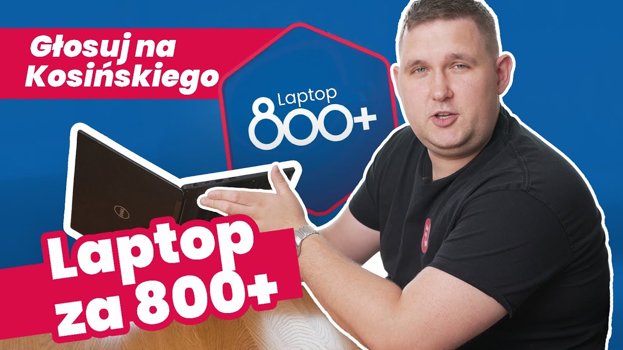 Laptop za 800 zł. Tani, a ZACHWYCA specyfikacją