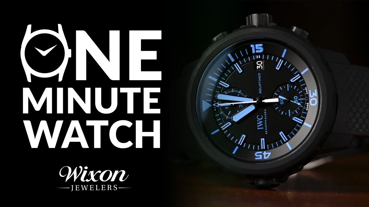 IWC Aquatimer Chronograph Galapagos Edition | One Minute Watch