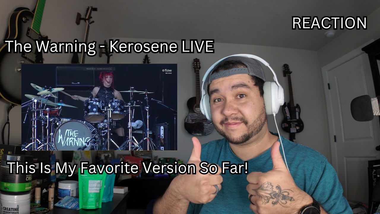 Guitarist Reacts To Kerosene by The Warning LIVE In Argentina | My Favorite Live Version So Far!