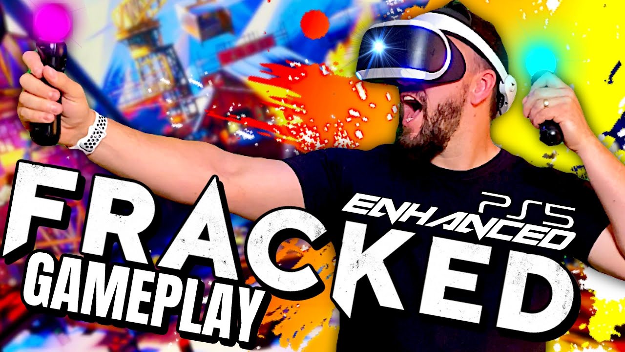 The BEST looking PSVR Game on PS5! - Fracked