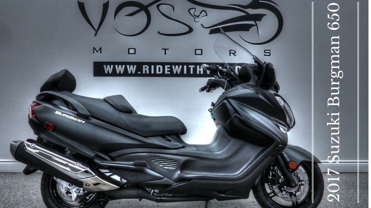2017 Suzuki Burgman 650 Walk Around Video
