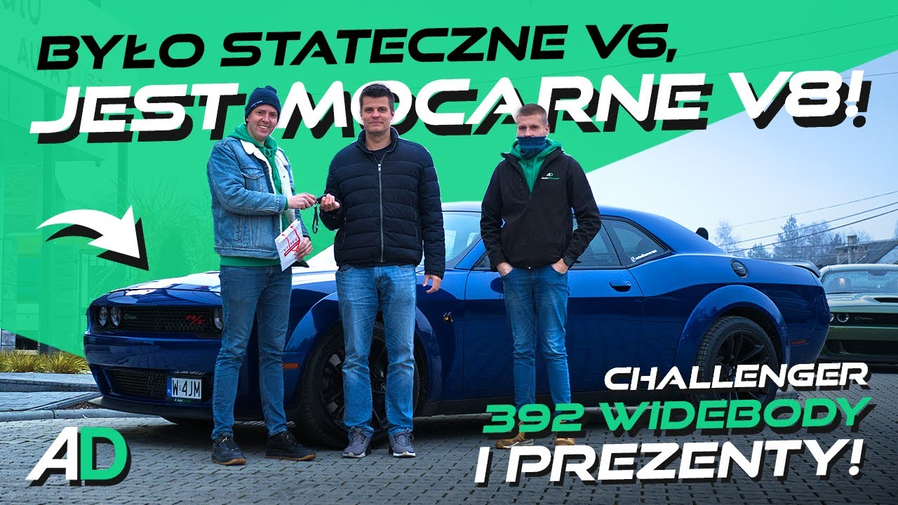 „Miała być tylko skóra i lepsze audio”. Wydajemy Scat Packa 392 Shaker Widebody i PREZENTY!