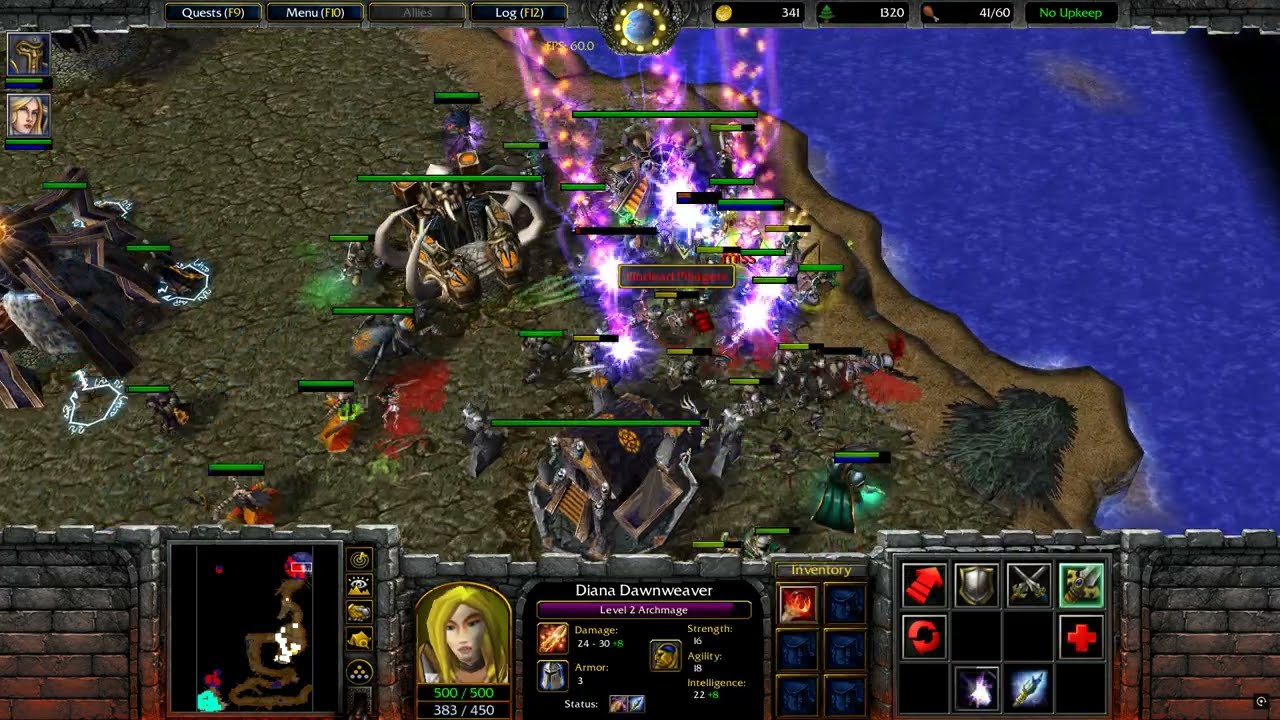Warcraft 3  - Alliance Ashes - v1.01a - Lands in Conflict - Part 1 - 03