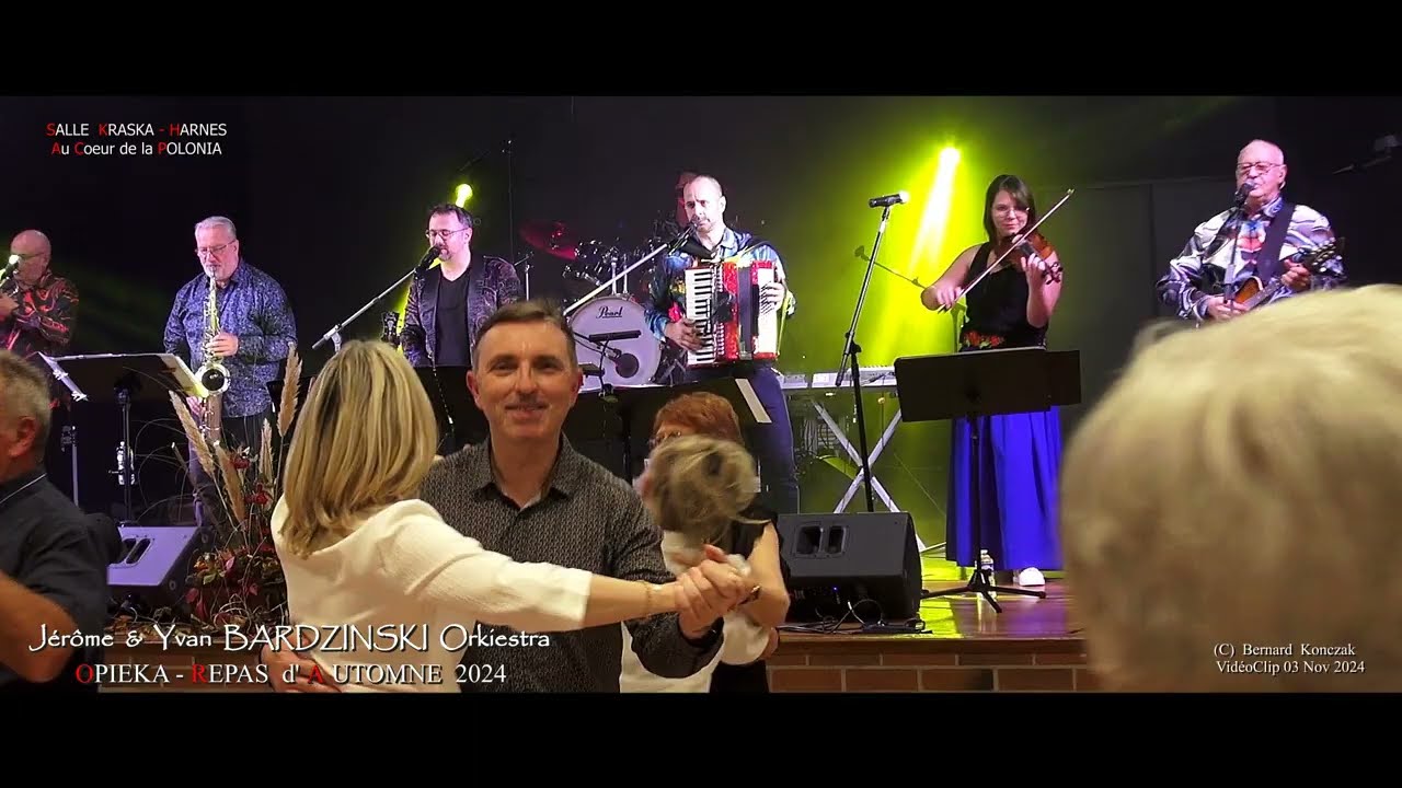 MEDLEY KUBIAK de Jérôme & Yvan BARDZINSKI Orkiestra au Repas d'Automne chez OPIEKA Harnes  (1)