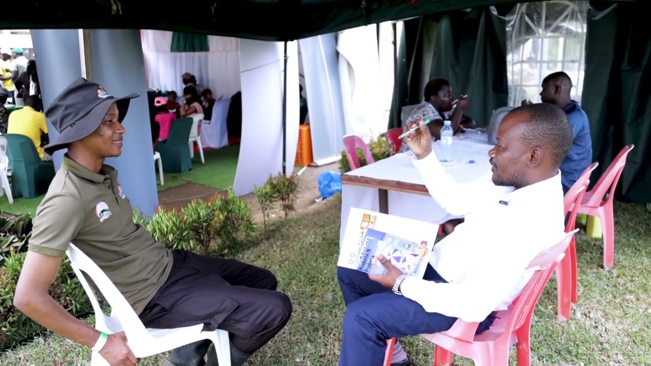 DR KAGUMBA CHALLENGED US WITH HIS VIEW ABOUT THE RABBITRY INDUSTRY