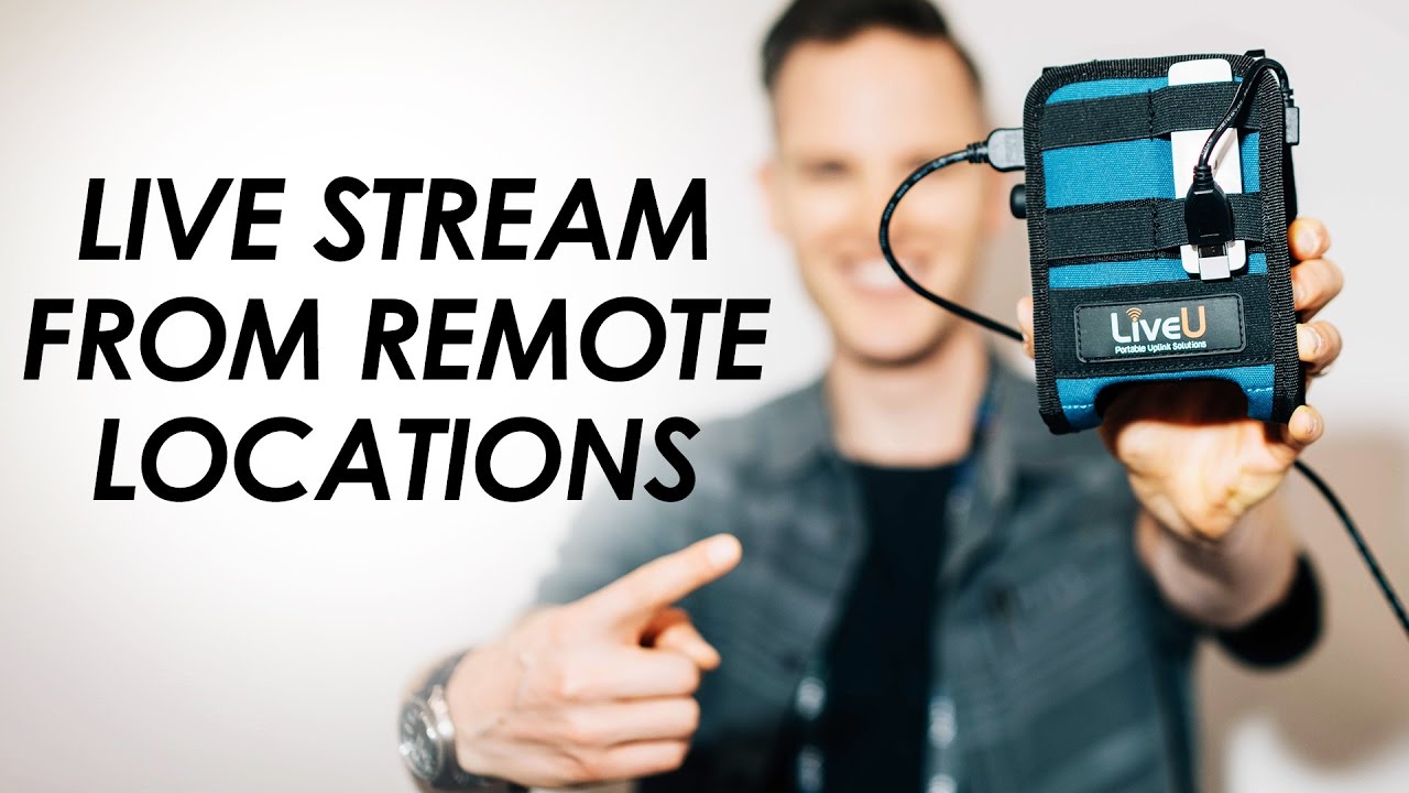 LiveU Solo — Go LIVE from Remote Locations with this Wireless HDMI Live Streaming Device