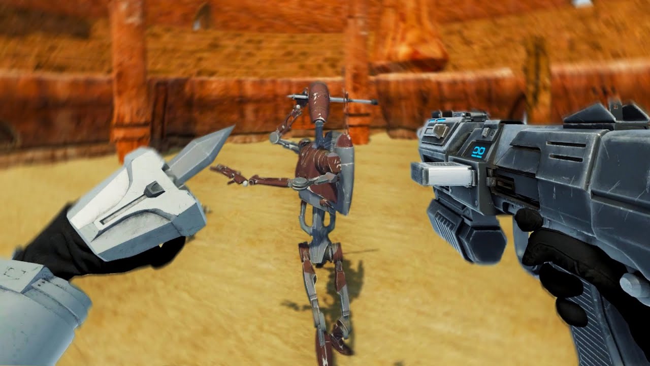 Becoming a Clone Commando in Star Wars VR&hellip;